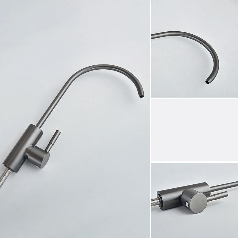 Pull Down 1-Hold Single Handle Kitchen Faucet High Arch Water Filler Clearhalo 'Home Improvement' 'home_improvement' 'home_improvement_kitchen_faucets' 'Kitchen Faucets' 'Kitchen Remodel & Kitchen Fixtures' 'Kitchen Sinks & Faucet Components' 'kitchen_faucets' 1200x1200_adf1f897-e07b-4de7-b714-18af162ca53b