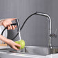 Modern Pull Down Single Handle Kitchen Faucet 1 Hold Faucet with Pull Out Sprayer Clearhalo 'Home Improvement' 'home_improvement' 'home_improvement_kitchen_faucets' 'Kitchen Faucets' 'Kitchen Remodel & Kitchen Fixtures' 'Kitchen Sinks & Faucet Components' 'kitchen_faucets' 1200x1200_ae03dd16-9b6e-4133-81c7-27e0d6f8089d