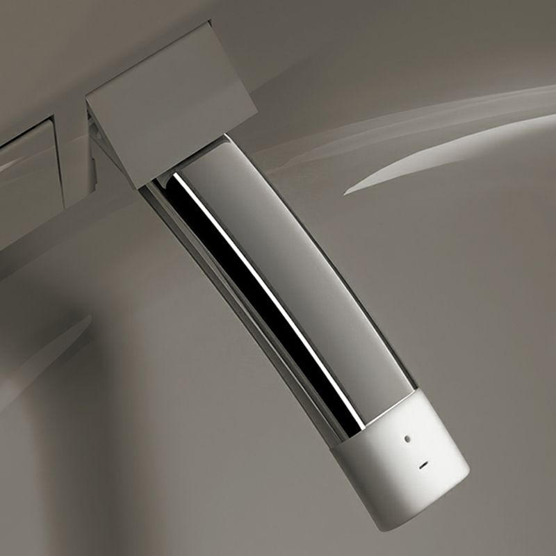 Elongated Smart Bidet Ceramic White Soft Close Heated Seat Floor Mount Clearhalo 'Bathroom Remodel & Bathroom Fixtures' 'Bidets' 'Home Improvement' 'home_improvement' 'home_improvement_bidets' 'Toilets & Bidets' 1200x1200_ae1a8b0e-e1b2-45e6-931a-61b4206aebd6