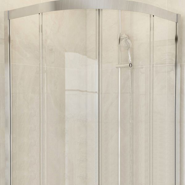 Framed Tempered Shower Bath Door Double Sliding Shower Doors Clearhalo 'Bathroom Remodel & Bathroom Fixtures' 'Home Improvement' 'home_improvement' 'home_improvement_shower_tub_doors' 'Shower and Tub Doors' 'shower_tub_doors' 'Showers & Bathtubs' 1200x1200_ae557cbd-918b-43f5-8c04-cd293a92f897