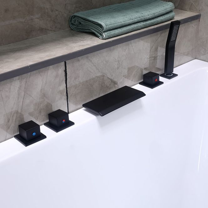 Modern Rectangular Drop in Bathtub Acrylic Soaking White Bath Clearhalo 'Bathroom Remodel & Bathroom Fixtures' 'Bathtubs' 'Home Improvement' 'home_improvement' 'home_improvement_bathtubs' 'Showers & Bathtubs' 1200x1200_ae690937-a529-404d-8cce-6d38c1c590cc