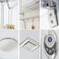 Frosted Single Sliding Shower Kit White Framed Shower Stall with Base Included Clearhalo 'Bathroom Remodel & Bathroom Fixtures' 'Home Improvement' 'home_improvement' 'home_improvement_shower_stalls_enclosures' 'Shower Stalls & Enclosures' 'shower_stalls_enclosures' 'Showers & Bathtubs' 1200x1200_aeae2ce9-7178-49c3-be00-deec14bf71d7