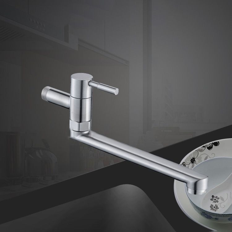 Modern Style Roman Kitchen Faucet Copper Wall Mount Kitchen Faucet Clearhalo 'Home Improvement' 'home_improvement' 'home_improvement_kitchen_faucets' 'Kitchen Faucets' 'Kitchen Remodel & Kitchen Fixtures' 'Kitchen Sinks & Faucet Components' 'kitchen_faucets' 1200x1200_aeaeca97-9f8b-43a8-a47e-7e1908a87836