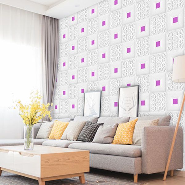 Modern Tin Backsplash Paneling Smooth Wall Ceiling XPE Cotton Set of 1 Clearhalo 'Flooring 'Home Improvement' 'home_improvement' 'home_improvement_wall_paneling' 'Wall Paneling' 'wall_paneling' 'Walls & Ceilings' Walls and Ceiling' 1200x1200_aef8e232-89cc-4f1b-955a-8bfa51e3b6a3