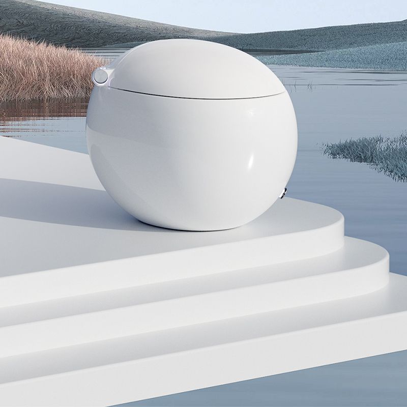 21.25" High White Bidet Temperature Control Floor Mount Bidet Clearhalo 'Bathroom Remodel & Bathroom Fixtures' 'Bidets' 'Home Improvement' 'home_improvement' 'home_improvement_bidets' 'Toilets & Bidets' 1200x1200_aefef466-2240-4b1e-a594-3ac89f457187