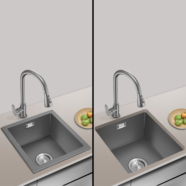 Rectangle Stainless Steel Kitchen Sink with Basket Strainer Sink Clearhalo 'Home Improvement' 'home_improvement' 'home_improvement_kitchen_sinks' 'Kitchen Remodel & Kitchen Fixtures' 'Kitchen Sinks & Faucet Components' 'Kitchen Sinks' 'kitchen_sinks' 1200x1200_af04f896-2a83-4017-b7e0-c0ac65ccede2