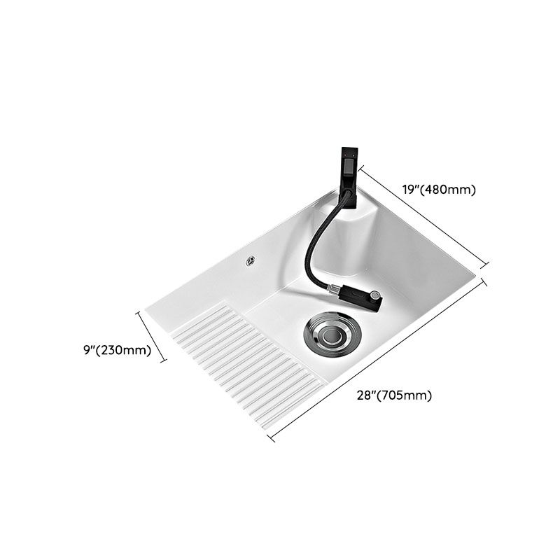 Modern Vessel Lavatory Sink Porcelain with Faucet Bathroom Sink Clearhalo 'Bathroom Remodel & Bathroom Fixtures' 'Bathroom Sinks & Faucet Components' 'Bathroom Sinks' 'bathroom_sink' 'Home Improvement' 'home_improvement' 'home_improvement_bathroom_sink' 1200x1200_af051875-2965-4eac-9173-1fcd1d64b19e
