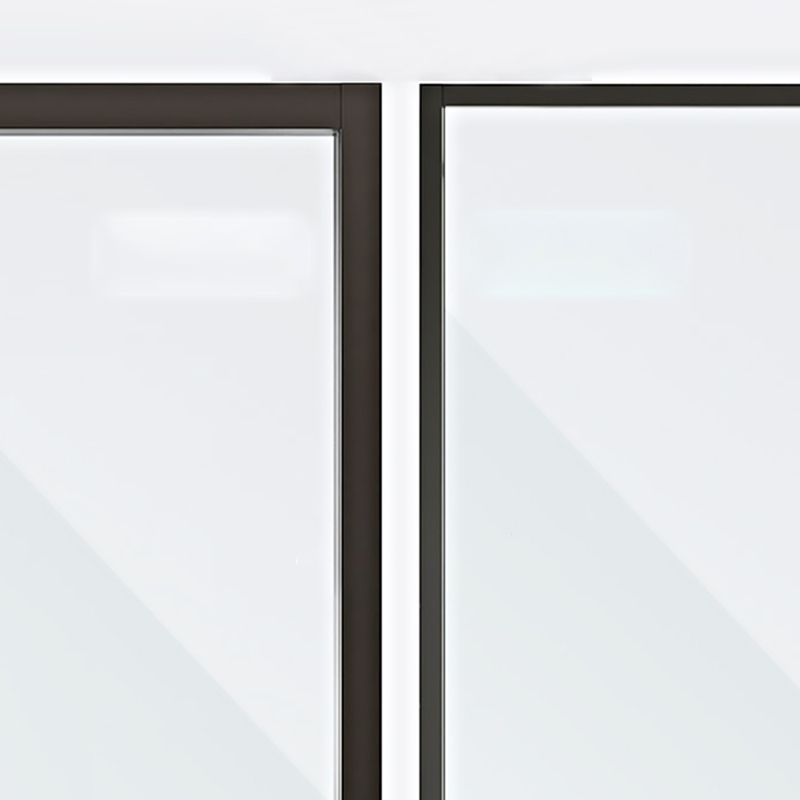 Narrow Edge Full Frame Pivot Shower Door Tempered Glass Shower Door Clearhalo 'Bathroom Remodel & Bathroom Fixtures' 'Home Improvement' 'home_improvement' 'home_improvement_shower_tub_doors' 'Shower and Tub Doors' 'shower_tub_doors' 'Showers & Bathtubs' 1200x1200_af071e70-e917-4daa-97dc-1977e3848286