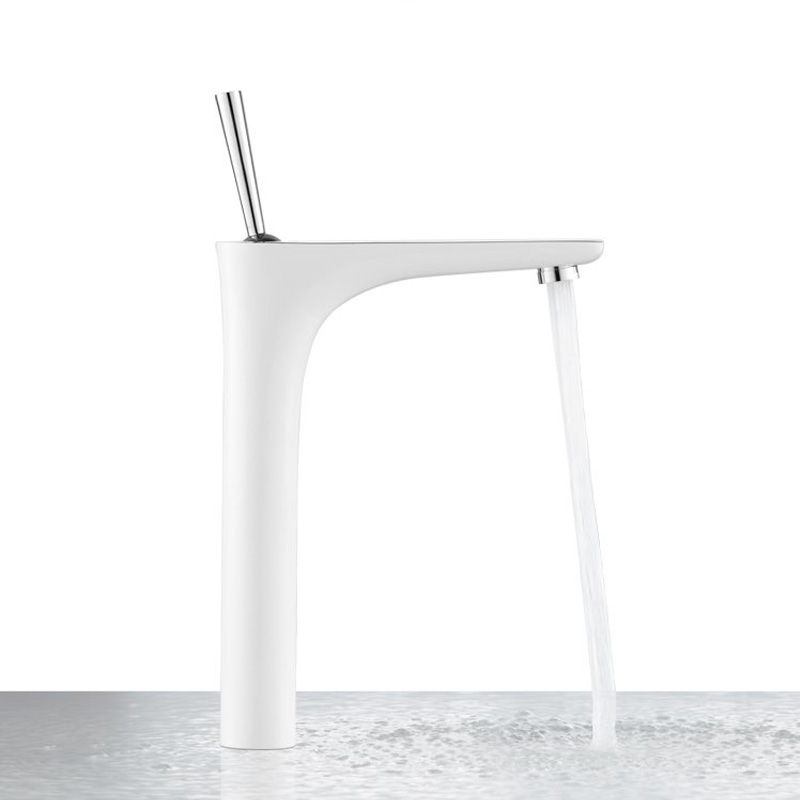 Modern Style Bathroom Sink Faucet with 1-Handle Brass Sink Faucet Clearhalo 'Bathroom Remodel & Bathroom Fixtures' 'Bathroom Sink Faucets' 'Bathroom Sinks & Faucet Components' 'bathroom_sink_faucets' 'Home Improvement' 'home_improvement' 'home_improvement_bathroom_sink_faucets' 1200x1200_af09a3b6-f714-42f1-93b4-abad4c52675e