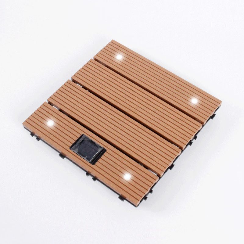 Striped Pattern Patio Flooring Tiles Square Snapping Flooring Tiles Floor Board Clearhalo 'Home Improvement' 'home_improvement' 'home_improvement_outdoor_deck_tiles_planks' 'Outdoor Deck Tiles & Planks' 'Outdoor Flooring & Tile' 'Outdoor Remodel' 'outdoor_deck_tiles_planks' 1200x1200_af2d5d32-eae2-40f4-9d61-014669f38a5b