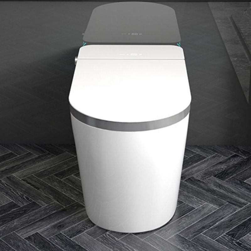 Vitreous China Floor Mount Bidet Contemporary Smart Toilet with Heated Seat Clearhalo 'Bathroom Remodel & Bathroom Fixtures' 'Bidets' 'Home Improvement' 'home_improvement' 'home_improvement_bidets' 'Toilets & Bidets' 1200x1200_af4d4635-916f-4167-a00a-64ec4e417174