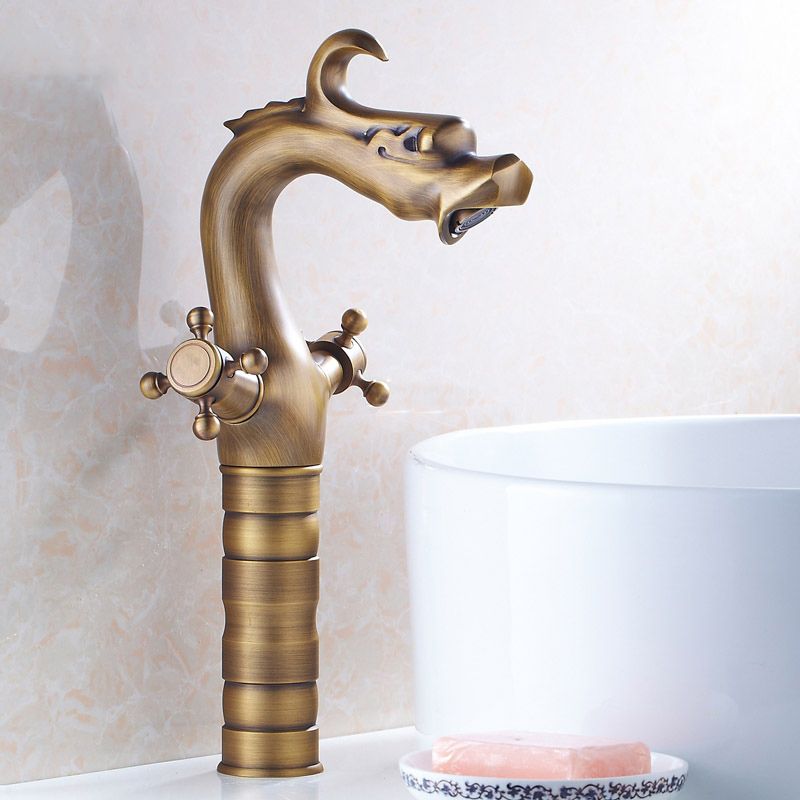 2 Handles Wide Spread Bathroom Faucet Industrial Lavatory Faucet Clearhalo 'Bathroom Remodel & Bathroom Fixtures' 'Bathroom Sink Faucets' 'Bathroom Sinks & Faucet Components' 'bathroom_sink_faucets' 'Home Improvement' 'home_improvement' 'home_improvement_bathroom_sink_faucets' 1200x1200_af5b463e-b7ea-4dd4-9cc4-bb556b82c8dc