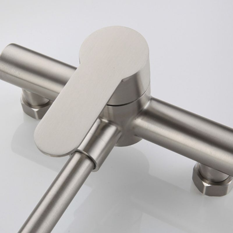 Contemporary 2-Function Kitchen Faucet 1-Handle Faucet with Stainless Steel Clearhalo 'Home Improvement' 'home_improvement' 'home_improvement_kitchen_faucets' 'Kitchen Faucets' 'Kitchen Remodel & Kitchen Fixtures' 'Kitchen Sinks & Faucet Components' 'kitchen_faucets' 1200x1200_af7bf867-deda-456d-8d2d-c6d03dba5f8e