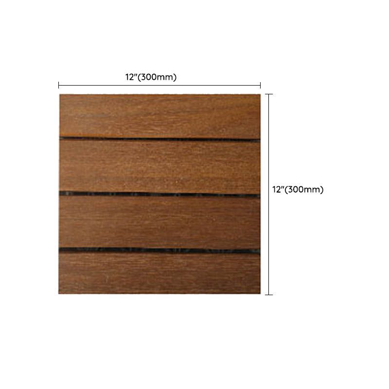 Solid Wood Patio Flooring Tiles Interlocking Deck Plank for Indoor and Outdoor Clearhalo 'Home Improvement' 'home_improvement' 'home_improvement_outdoor_deck_tiles_planks' 'Outdoor Deck Tiles & Planks' 'Outdoor Flooring & Tile' 'Outdoor Remodel' 'outdoor_deck_tiles_planks' 1200x1200_af850280-540f-408d-8981-a20386c8cb95