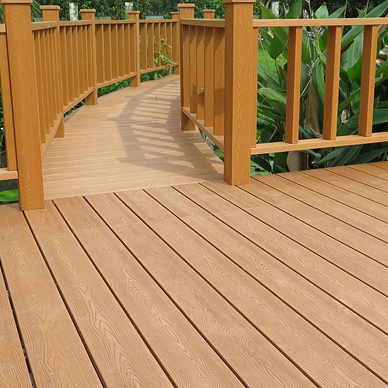 Medium Wood Engineered Hardwood Flooring Waterproof Click-Locking for Patio Garden Clearhalo 'Flooring 'Hardwood Flooring' 'hardwood_flooring' 'Home Improvement' 'home_improvement' 'home_improvement_hardwood_flooring' Walls and Ceiling' 1200x1200_afb91630-5a6d-40fc-85dc-dc042bcb8f37