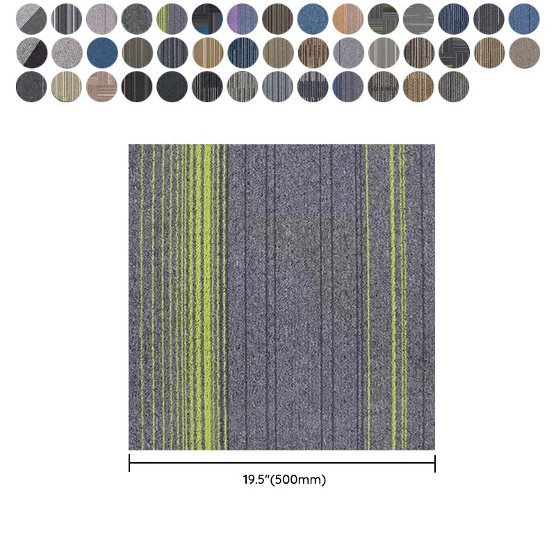 Modern Carpet Floor Tile Self Adhesive Level Loop Fade Resistant Carpet Tile Clearhalo 'Carpet Tiles & Carpet Squares' 'carpet_tiles_carpet_squares' 'Flooring 'Home Improvement' 'home_improvement' 'home_improvement_carpet_tiles_carpet_squares' Walls and Ceiling' 1200x1200_afd8b06a-f4a6-47cf-9e40-20d3bb896a51