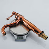 Traditional Vanity Sink Faucet Circular Single Lever Handle Vessel Sink Faucet Clearhalo 'Bathroom Remodel & Bathroom Fixtures' 'Bathroom Sink Faucets' 'Bathroom Sinks & Faucet Components' 'bathroom_sink_faucets' 'Home Improvement' 'home_improvement' 'home_improvement_bathroom_sink_faucets' 1200x1200_afdc39d4-7145-41d7-a2bb-6197da1260a8