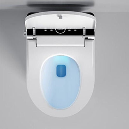 Contemporary Electronic Elongated Toilet Floor Standing Bidet Clearhalo 'Bathroom Remodel & Bathroom Fixtures' 'Bidets' 'Home Improvement' 'home_improvement' 'home_improvement_bidets' 'Toilets & Bidets' 1200x1200_afdfb71a-9884-4ad0-a463-b2ad6fdfa3a9