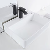 Contemporary Bathroom Sink Single Faucet Hole Porcelain Rectangular Vessel Bathroom Sink Clearhalo 'Bathroom Remodel & Bathroom Fixtures' 'Bathroom Sinks & Faucet Components' 'Bathroom Sinks' 'bathroom_sink' 'Home Improvement' 'home_improvement' 'home_improvement_bathroom_sink' 1200x1200_afee99a2-04d7-47a5-a55a-cfb6463f8684