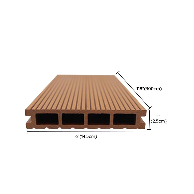 Water Resistant Floor Tile Wire Brushed Nail Lock Engineered Wood for Patio Garden Clearhalo 'Flooring 'Hardwood Flooring' 'hardwood_flooring' 'Home Improvement' 'home_improvement' 'home_improvement_hardwood_flooring' Walls and Ceiling' 1200x1200_b0374fb1-9b0b-409d-bf81-a8ca29dd1d6e