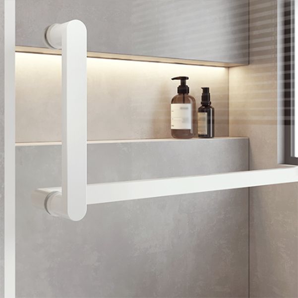 Semi Frameless Shower Bath Door Single Sliding Tempered Shower Doors Clearhalo 'Bathroom Remodel & Bathroom Fixtures' 'Home Improvement' 'home_improvement' 'home_improvement_shower_tub_doors' 'Shower and Tub Doors' 'shower_tub_doors' 'Showers & Bathtubs' 1200x1200_b039a2d9-f999-44d6-bcdb-dd2b9febe683