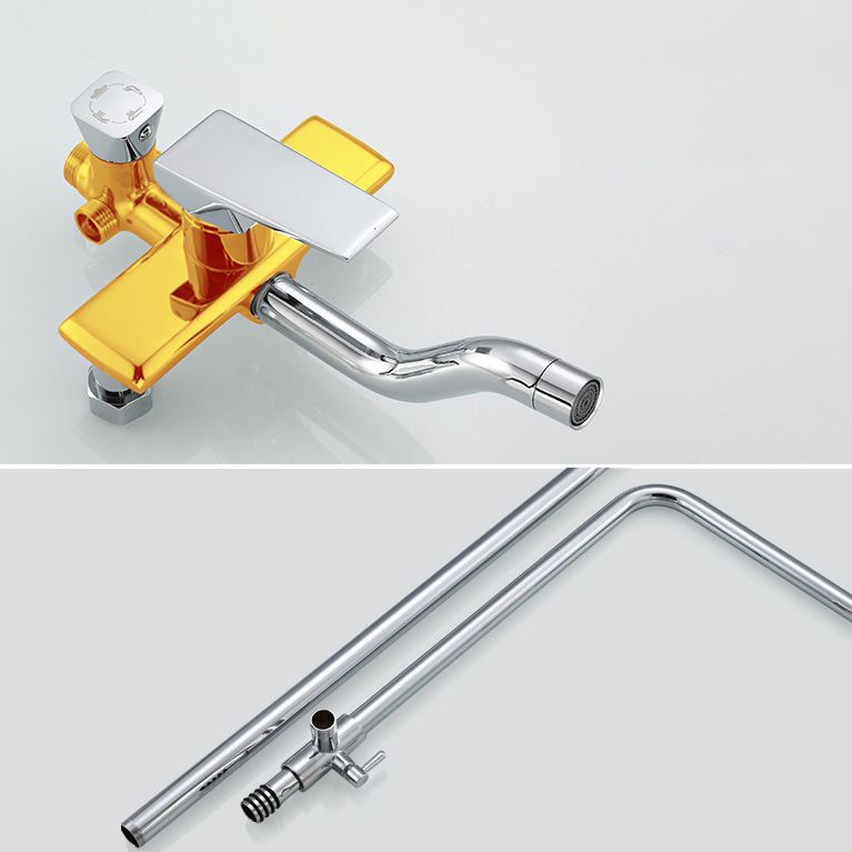 Shower Trim Round Rain Massage Jet Handheld Shower Head System Clearhalo 'Bathroom Remodel & Bathroom Fixtures' 'Home Improvement' 'home_improvement' 'home_improvement_shower_faucets' 'Shower Faucets & Systems' 'shower_faucets' 'Showers & Bathtubs Plumbing' 'Showers & Bathtubs' 1200x1200_b0995d5c-f700-4fc3-b7db-1baab83586e2