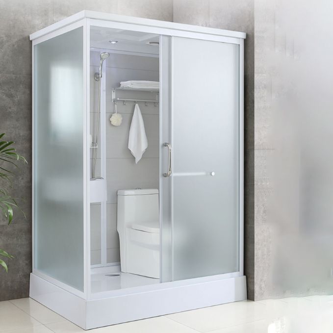 Rectangle Tempered Glass Shower Stall Clear Framed Shower Enclosure Clearhalo 'Bathroom Remodel & Bathroom Fixtures' 'Home Improvement' 'home_improvement' 'home_improvement_shower_stalls_enclosures' 'Shower Stalls & Enclosures' 'shower_stalls_enclosures' 'Showers & Bathtubs' 1200x1200_b0a5acda-b14f-4ef0-bde6-f3336793460e
