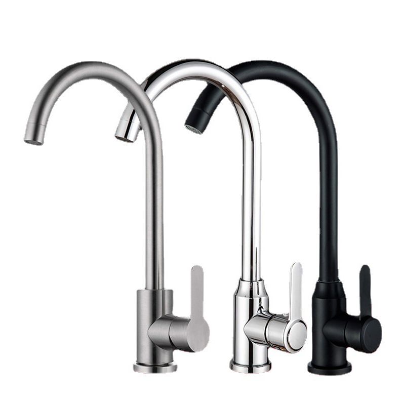 Modern Bar Faucet Stainless Steel Lever Handles with Accessories Bridge Kitchen Faucet Clearhalo 'Home Improvement' 'home_improvement' 'home_improvement_kitchen_faucets' 'Kitchen Faucets' 'Kitchen Remodel & Kitchen Fixtures' 'Kitchen Sinks & Faucet Components' 'kitchen_faucets' 1200x1200_b0a8c6aa-4e0b-4541-8527-f7323edc3292