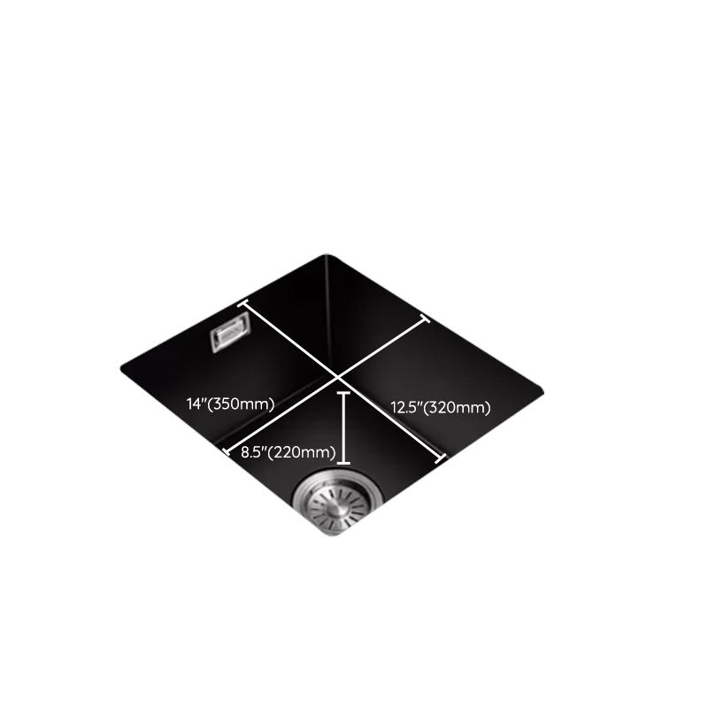 Black Kitchen Sink Ceramic Pull-out Faucet Anti-spill Rod Handle Sink Clearhalo 'Home Improvement' 'home_improvement' 'home_improvement_kitchen_sinks' 'Kitchen Remodel & Kitchen Fixtures' 'Kitchen Sinks & Faucet Components' 'Kitchen Sinks' 'kitchen_sinks' 1200x1200_b0b3fff2-ef42-4ae5-86e0-6d04e4f3a898