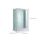 Modern Rectangle Shower Stall Tempered Framed Shower Stall for Bathroom Clearhalo 'Bathroom Remodel & Bathroom Fixtures' 'Home Improvement' 'home_improvement' 'home_improvement_shower_stalls_enclosures' 'Shower Stalls & Enclosures' 'shower_stalls_enclosures' 'Showers & Bathtubs' 1200x1200_b0b48c82-1109-4353-82c1-3896308f78de