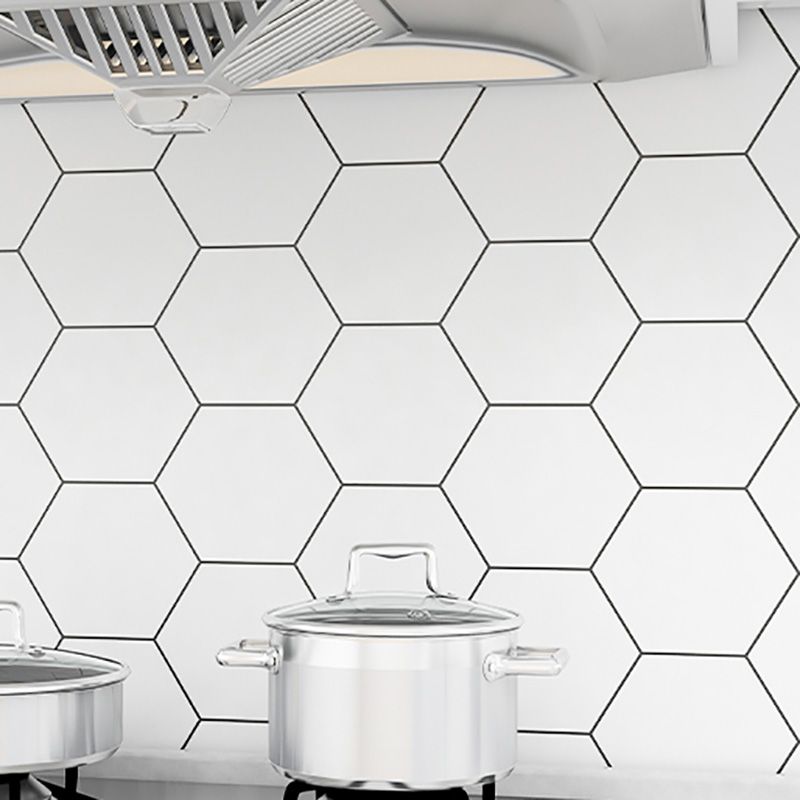 Modern Tile-Peel & Stick PVC Grid Pattern Self Adhesive Wallpaper Clearhalo 'Flooring 'Home Improvement' 'home_improvement' 'home_improvement_peel_stick_blacksplash' 'Peel & Stick Backsplash Tile' 'peel_stick_blacksplash' 'Walls & Ceilings' Walls and Ceiling' 1200x1200_b0b684f9-aac2-4d20-9baa-aa8ad510787d
