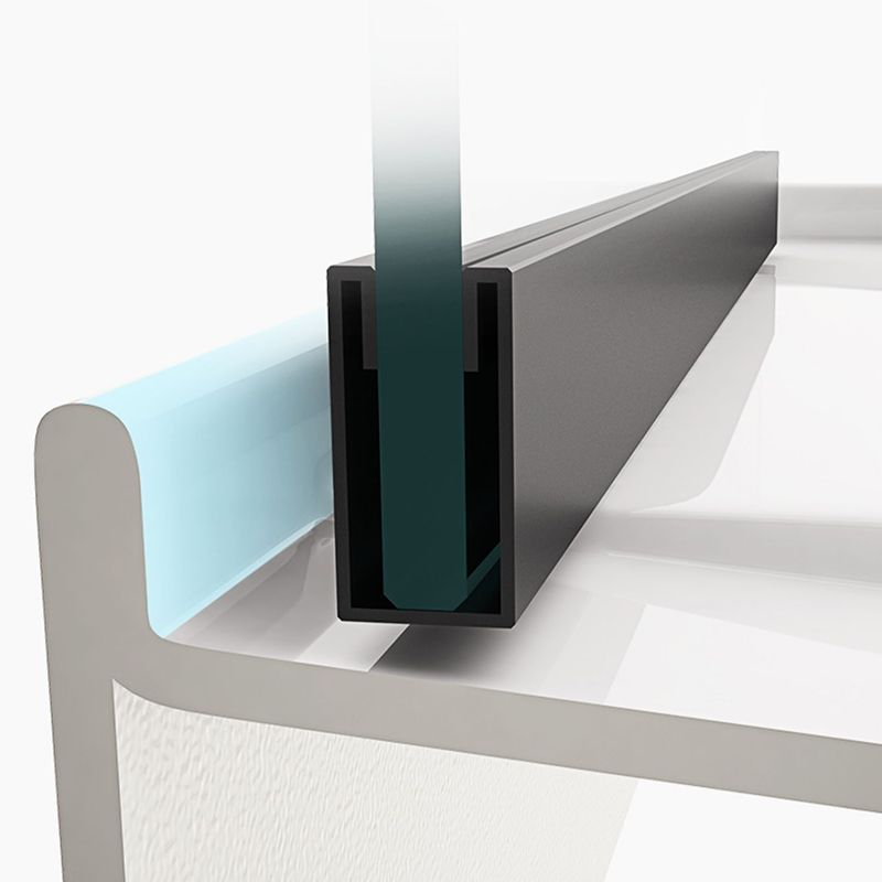 Framed Double Sliding Shower Stall Steam Shower Shower Stall Clearhalo 'Bathroom Remodel & Bathroom Fixtures' 'Home Improvement' 'home_improvement' 'home_improvement_shower_stalls_enclosures' 'Shower Stalls & Enclosures' 'shower_stalls_enclosures' 'Showers & Bathtubs' 1200x1200_b0ccff1d-49a5-4c0d-aac5-41884f3b35e1