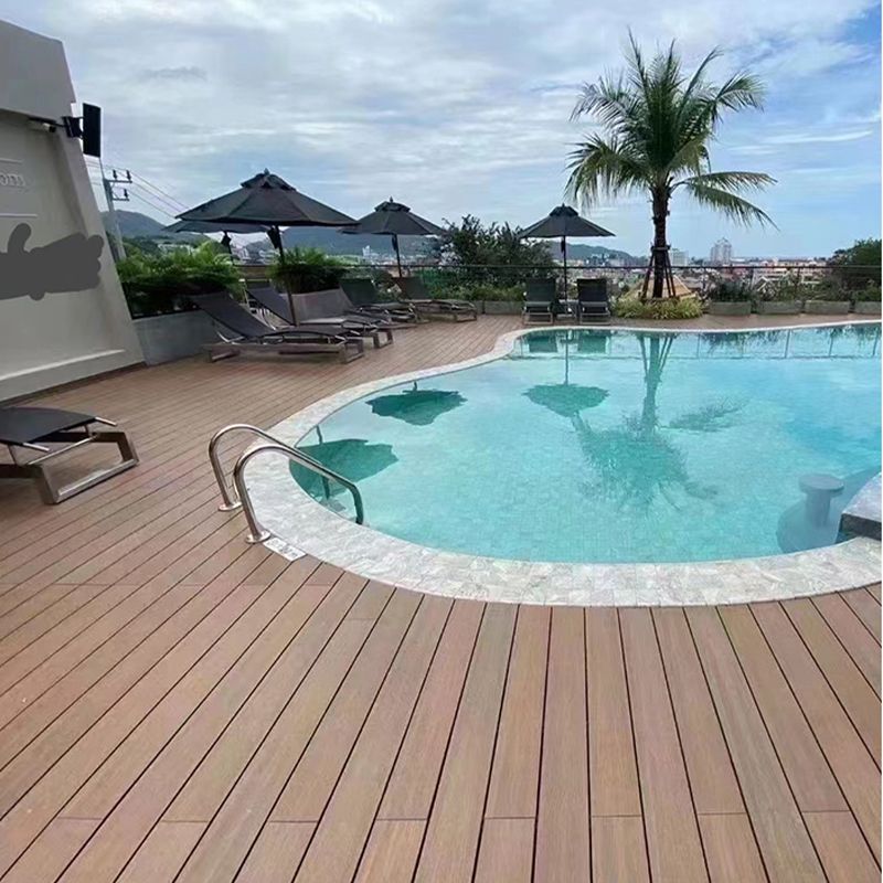 Outdoor Floor Tile Wooden Waterproof Stain Resistant Floor Tile Clearhalo 'Flooring 'Hardwood Flooring' 'hardwood_flooring' 'Home Improvement' 'home_improvement' 'home_improvement_hardwood_flooring' Walls and Ceiling' 1200x1200_b0d42964-66c3-4e6a-b690-4cd4041e96a4