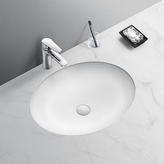 Oval Porcelain Vessel Sink Modern Bathroom Sink with Overflow(Not Including Faucet) Clearhalo 'Bathroom Remodel & Bathroom Fixtures' 'Bathroom Sinks & Faucet Components' 'Bathroom Sinks' 'bathroom_sink' 'Home Improvement' 'home_improvement' 'home_improvement_bathroom_sink' 1200x1200_b0d6ea4e-3c28-44c8-92a1-637d700a098b
