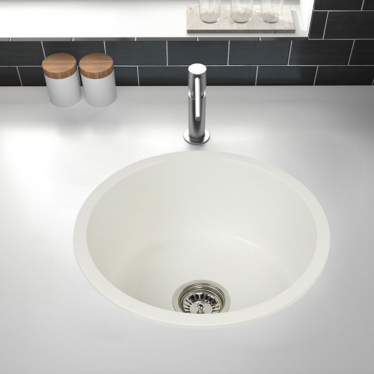 Modern Round Quartz Sink Solid Color Kitchen Sink with Faucet Clearhalo 'Home Improvement' 'home_improvement' 'home_improvement_kitchen_sinks' 'Kitchen Remodel & Kitchen Fixtures' 'Kitchen Sinks & Faucet Components' 'Kitchen Sinks' 'kitchen_sinks' 1200x1200_b105ac2d-ced8-43bb-963d-2f183ab6d2f3