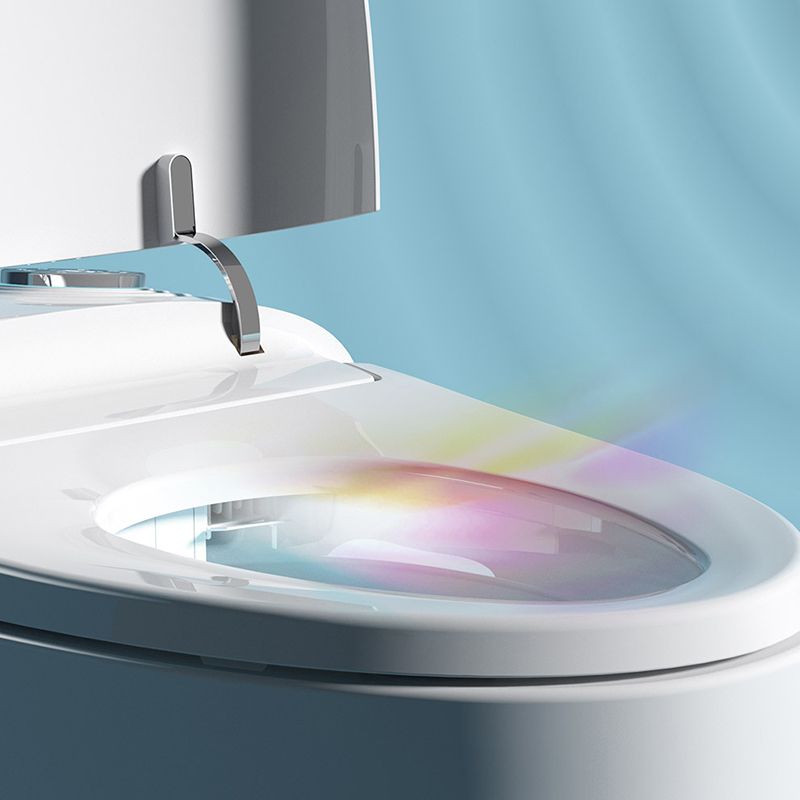 Round Antimicrobial Toilet Seat Bidet Ceramic White Vitreous China Bidets Clearhalo 'Bathroom Remodel & Bathroom Fixtures' 'Bidets' 'Home Improvement' 'home_improvement' 'home_improvement_bidets' 'Toilets & Bidets' 1200x1200_b11c5fbd-5272-4b1f-9171-c0ea6ce741c5