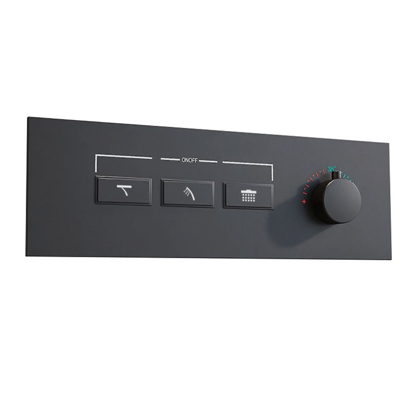 Contemporary Shower Set Dual Shower Head Thermostatic Wall Mounted Shower System Clearhalo 'Bathroom Remodel & Bathroom Fixtures' 'Home Improvement' 'home_improvement' 'home_improvement_shower_faucets' 'Shower Faucets & Systems' 'shower_faucets' 'Showers & Bathtubs Plumbing' 'Showers & Bathtubs' 1200x1200_b129d155-608e-4b65-ab8e-788e782083c0