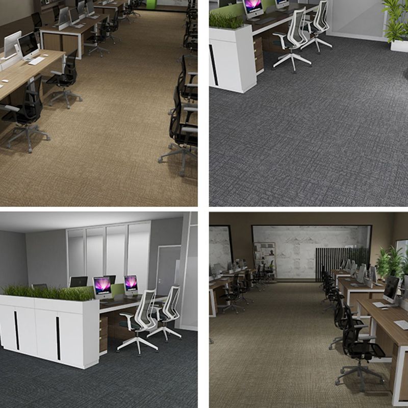 Simple Nylon Carpet Tile Office Meeting Room Stitching Carpet Floor Tile Clearhalo 'Carpet Tiles & Carpet Squares' 'carpet_tiles_carpet_squares' 'Flooring 'Home Improvement' 'home_improvement' 'home_improvement_carpet_tiles_carpet_squares' Walls and Ceiling' 1200x1200_b132f29a-a8eb-443d-ad10-619db76f2c68