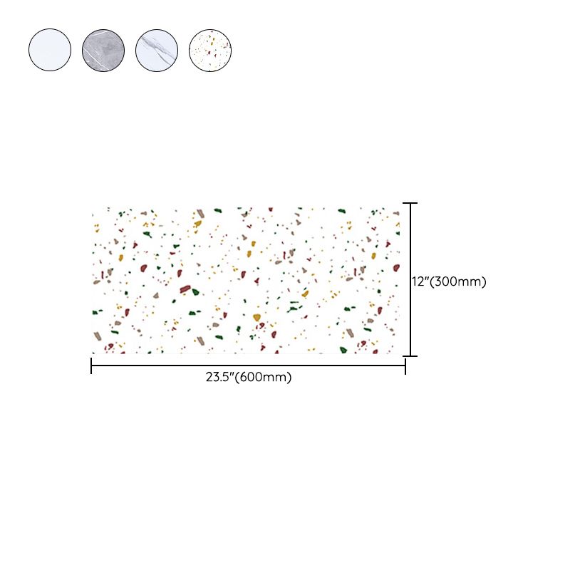 Modern Peel and Stick Backsplash Rectangular Peel and Stick Backsplash Wall Tile Clearhalo 'Flooring 'Home Improvement' 'home_improvement' 'home_improvement_peel_stick_blacksplash' 'Peel & Stick Backsplash Tile' 'peel_stick_blacksplash' 'Walls & Ceilings' Walls and Ceiling' 1200x1200_b1399e4d-8cf1-4d5a-80f4-16315bc2a24e