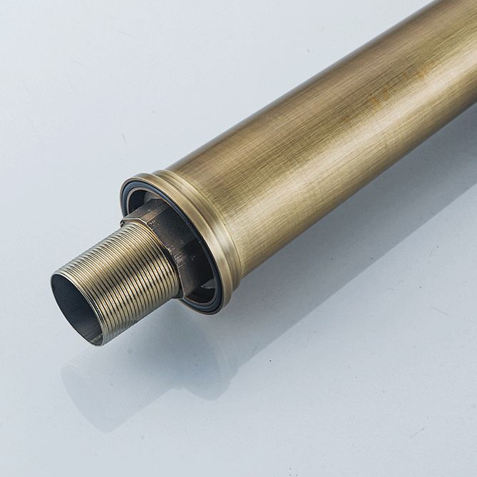 Vessel Faucet Waterfall Spout Traditional Circular Lever Handle Vanity Sink Faucet Clearhalo 'Bathroom Remodel & Bathroom Fixtures' 'Bathroom Sink Faucets' 'Bathroom Sinks & Faucet Components' 'bathroom_sink_faucets' 'Home Improvement' 'home_improvement' 'home_improvement_bathroom_sink_faucets' 1200x1200_b144fa65-edb0-4e32-a5f6-4e8c5c86028e