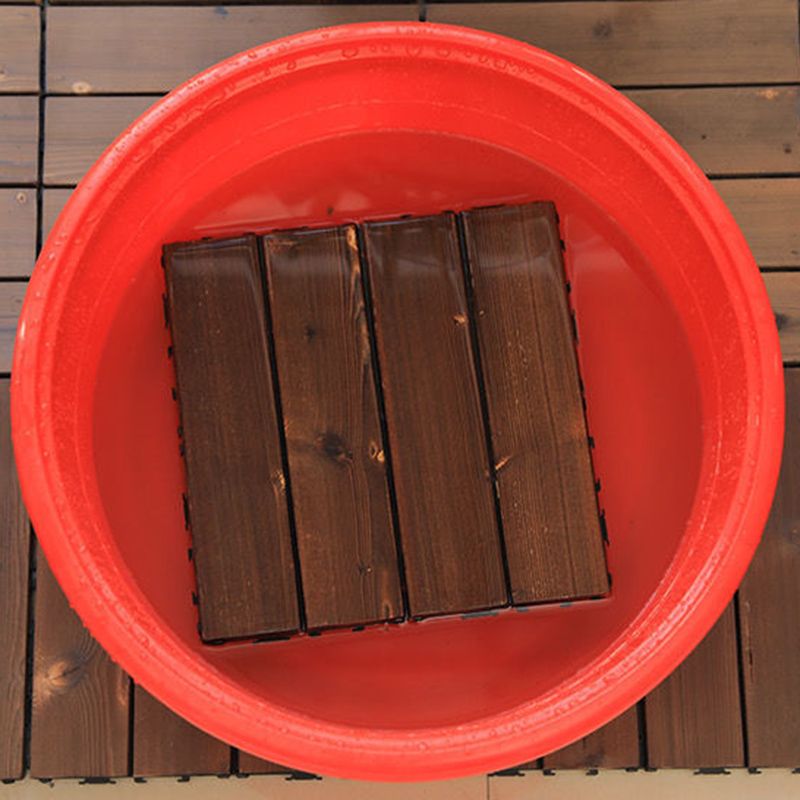 Modern Flooring Planks Click-Locking Smooth Hardwood Deck Tiles for Patio Clearhalo 'Flooring 'Hardwood Flooring' 'hardwood_flooring' 'Home Improvement' 'home_improvement' 'home_improvement_hardwood_flooring' Walls and Ceiling' 1200x1200_b152acf7-a503-4a84-a693-902348509c8c