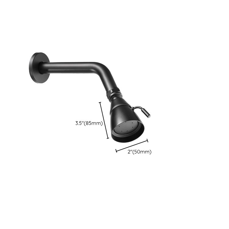 Round Stainless Steel Showerhead in Silver Wall-Mount Showerhead Clearhalo 'Bathroom Remodel & Bathroom Fixtures' 'Home Improvement' 'home_improvement' 'home_improvement_shower_heads' 'Shower Heads' 'shower_heads' 'Showers & Bathtubs Plumbing' 'Showers & Bathtubs' 1200x1200_b169c7c7-1532-4c47-8d11-0d9286038854