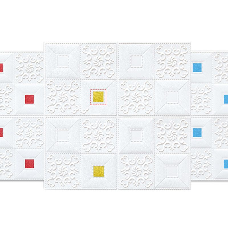 3D Wall Panel Gorgeous Style Simple Home Living Room Bedroom Wall Plate (100-pack) Clearhalo 'Flooring 'Home Improvement' 'home_improvement' 'home_improvement_wall_paneling' 'Wall Paneling' 'wall_paneling' 'Walls & Ceilings' Walls and Ceiling' 1200x1200_b16e769b-4a88-4394-a5da-3ac5e8630dc5