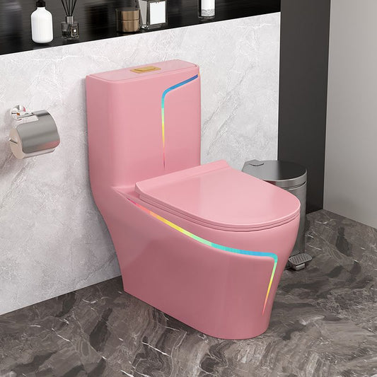 Traditional Flush Toilet Floor Mount One-Piece Toilet with Slow Close Seat Clearhalo 'Bathroom Remodel & Bathroom Fixtures' 'Home Improvement' 'home_improvement' 'home_improvement_toilets' 'Toilets & Bidets' 'Toilets' 1200x1200_b176da3d-88a6-418a-99df-8002c113371f