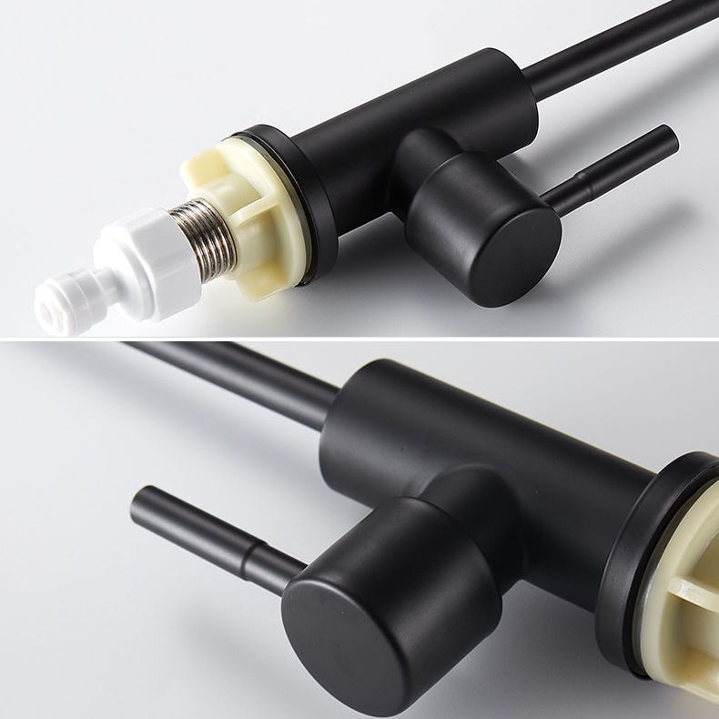 Contemporary Kitchen Faucet Stainless Steel Single Handle High Arc Kitchen Faucet Clearhalo 'Home Improvement' 'home_improvement' 'home_improvement_kitchen_faucets' 'Kitchen Faucets' 'Kitchen Remodel & Kitchen Fixtures' 'Kitchen Sinks & Faucet Components' 'kitchen_faucets' 1200x1200_b17dec04-f40c-4ac4-9cd3-399830dbf4a5