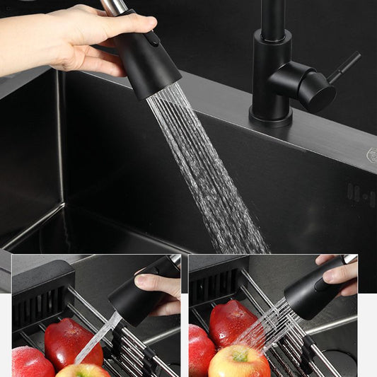 Modern Style Kitchen Sink Stainless Steel Rectangle 2 Holes Kitchen Sink Clearhalo 'Home Improvement' 'home_improvement' 'home_improvement_kitchen_sinks' 'Kitchen Remodel & Kitchen Fixtures' 'Kitchen Sinks & Faucet Components' 'Kitchen Sinks' 'kitchen_sinks' 1200x1200_b181a4d3-1b6f-454e-ad34-dcbe57fd3f9b