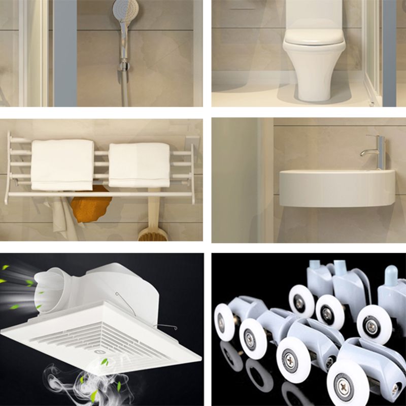 Linear Sliding Shower Enclosure Metal Full Framed Shower Enclosure Clearhalo 'Bathroom Remodel & Bathroom Fixtures' 'Home Improvement' 'home_improvement' 'home_improvement_shower_stalls_enclosures' 'Shower Stalls & Enclosures' 'shower_stalls_enclosures' 'Showers & Bathtubs' 1200x1200_b1840e31-a77e-4efc-b029-6ee5b01c487a