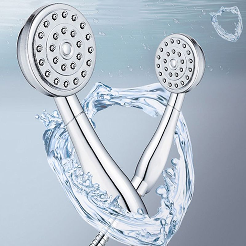 Contemporary Brass Round Hand Shower Water Filtration Showerhead Clearhalo 'Bathroom Remodel & Bathroom Fixtures' 'Home Improvement' 'home_improvement' 'home_improvement_shower_heads' 'Shower Heads' 'shower_heads' 'Showers & Bathtubs Plumbing' 'Showers & Bathtubs' 1200x1200_b1880816-0889-4b10-89ba-ace319176d9a