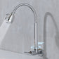 Contemporary Single Handle Kitchen Faucet Pull-down Wall-mounted Faucet in Chrome Clearhalo 'Home Improvement' 'home_improvement' 'home_improvement_kitchen_faucets' 'Kitchen Faucets' 'Kitchen Remodel & Kitchen Fixtures' 'Kitchen Sinks & Faucet Components' 'kitchen_faucets' 1200x1200_b19a82c4-4f9c-4c5e-ad23-3c47c71f18b1