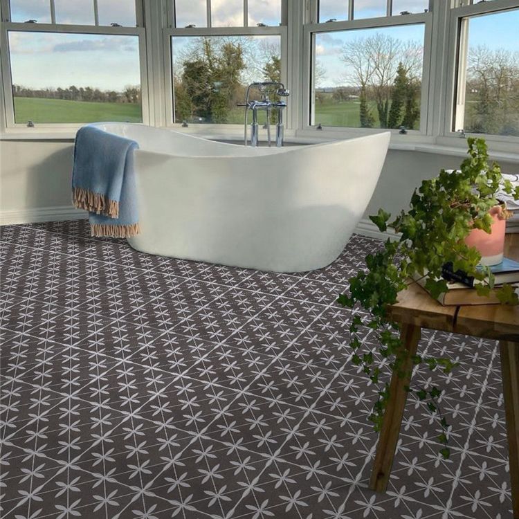 Vintage Pattern Wall Tiles Modern Natural Stone Ceramic Square Tiles Clearhalo 'Floor Tiles & Wall Tiles' 'floor_tiles_wall_tiles' 'Flooring 'Home Improvement' 'home_improvement' 'home_improvement_floor_tiles_wall_tiles' Walls and Ceiling' 1200x1200_b1b2ed4a-ce13-4621-8930-bc5f5414d2a5